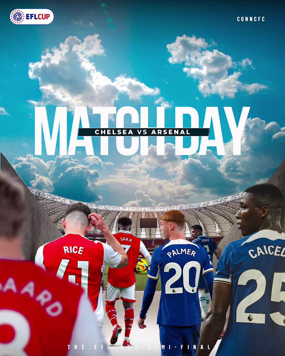Cover image for MATCH DAY GRAPHICS FOR @CONNCFC