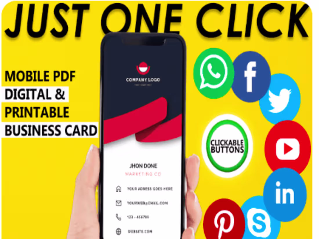 Cover image for Digital Visiting Card