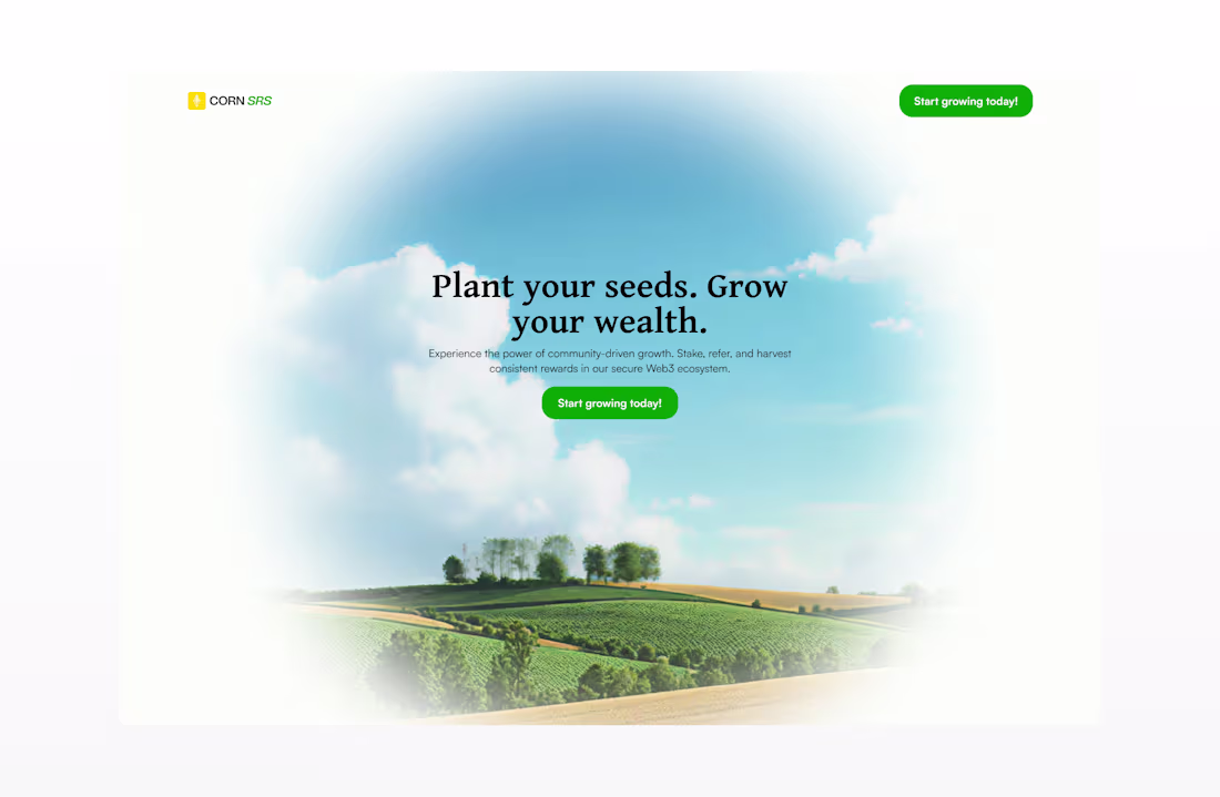 Cover image for Screens from CORN SRS, a