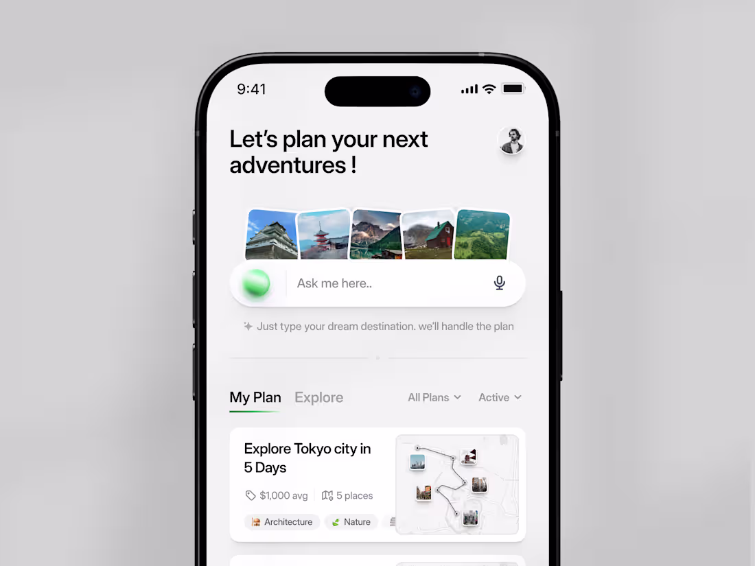 Cover image for My concept for AI Travel