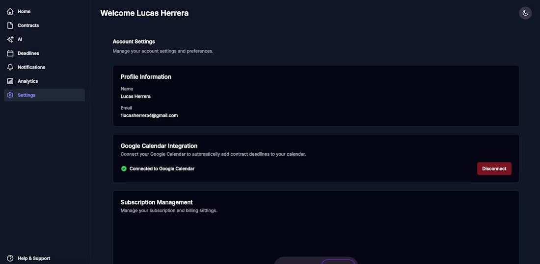 Cover image for AI Smart Contract Calendar Sync