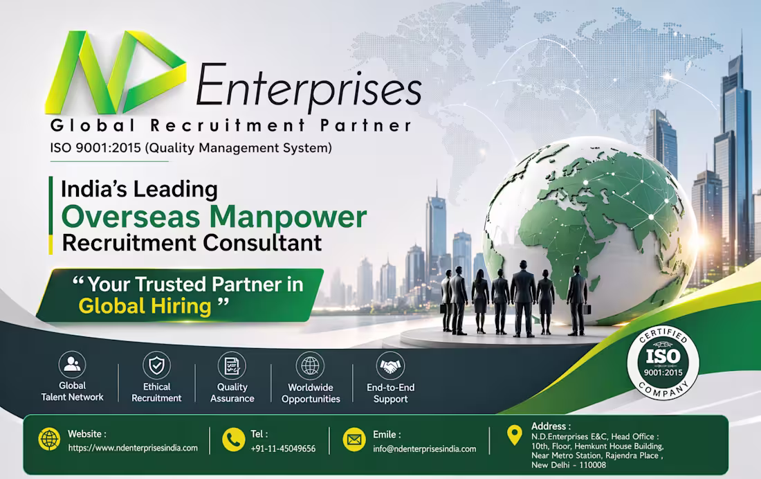 Cover image for Contact Us : 

N.D ENTERPRISES