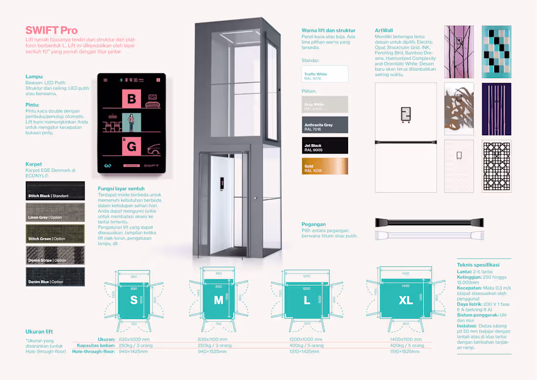 Cover image for A sleek, modern lift deserves equally refined visuals. I des...