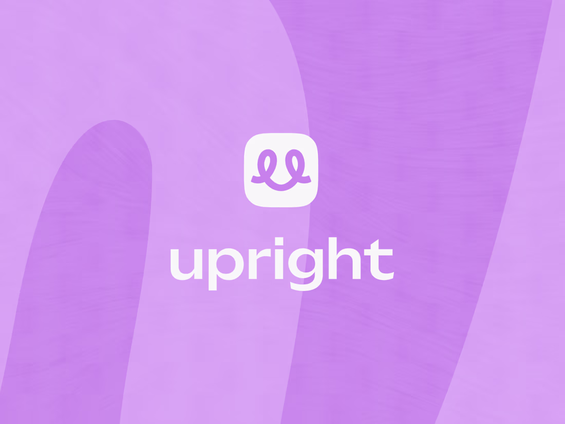 Cover image for Designing a Healthier Brand for Upright