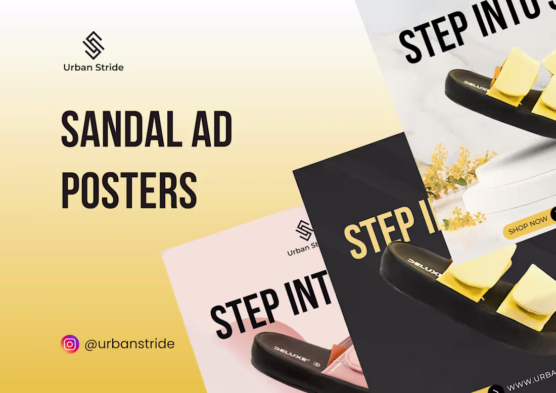 Cover image for Sandal Ad Posters