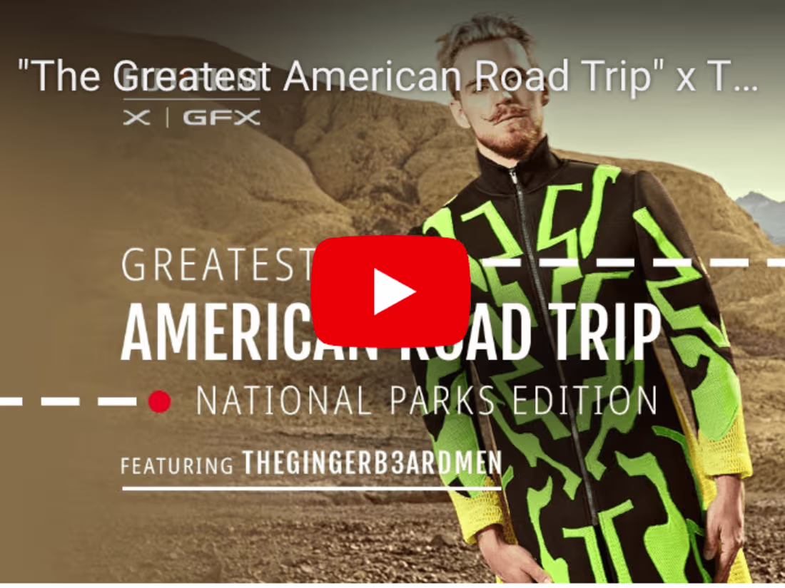 Cover image for “The Greatest American Road Trip” x The Gingerb3ard Men/ FUJIFI…