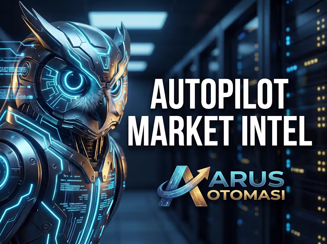 Cover image for Autonomous AI Competitor Intelligence System (n8n Automation)