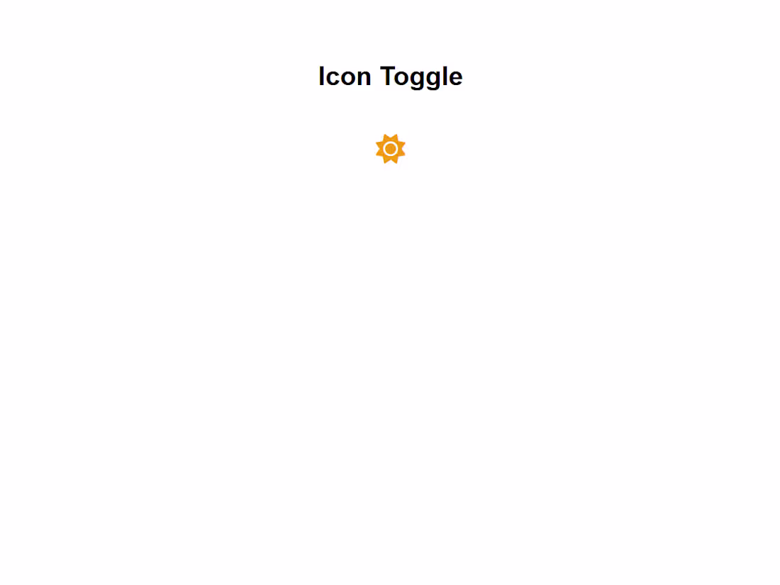 Cover image for Dark Mode Toggle Button – Icon Version