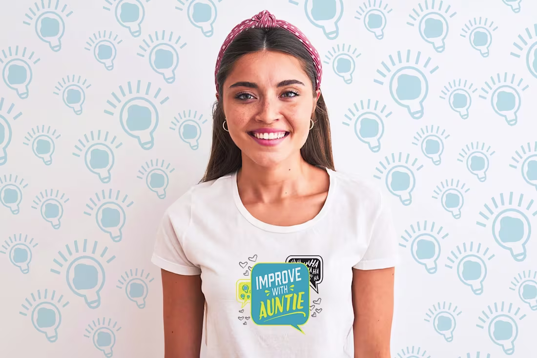 Cover image for Improve With Auntie Podcast Cover Art