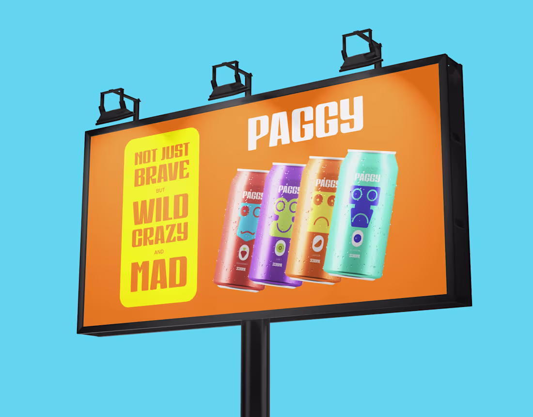 Cover image for PAGGY | Visual Identity and Motion