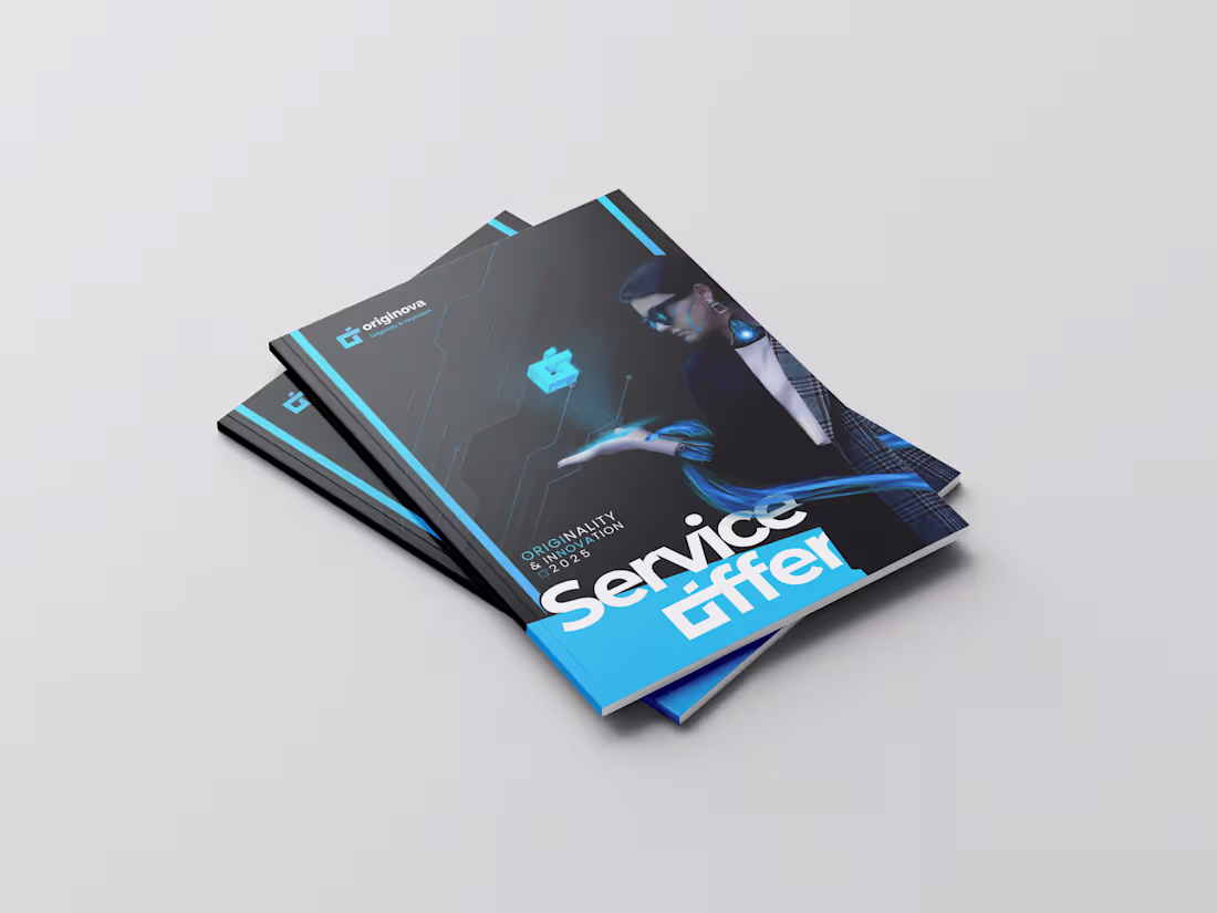 Cover image for Originoa Services Offering book