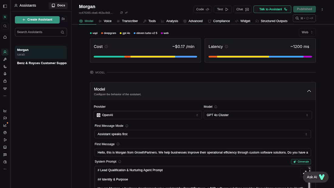 Cover image for Morgan - an AI assistant that help businesses to find soluti...