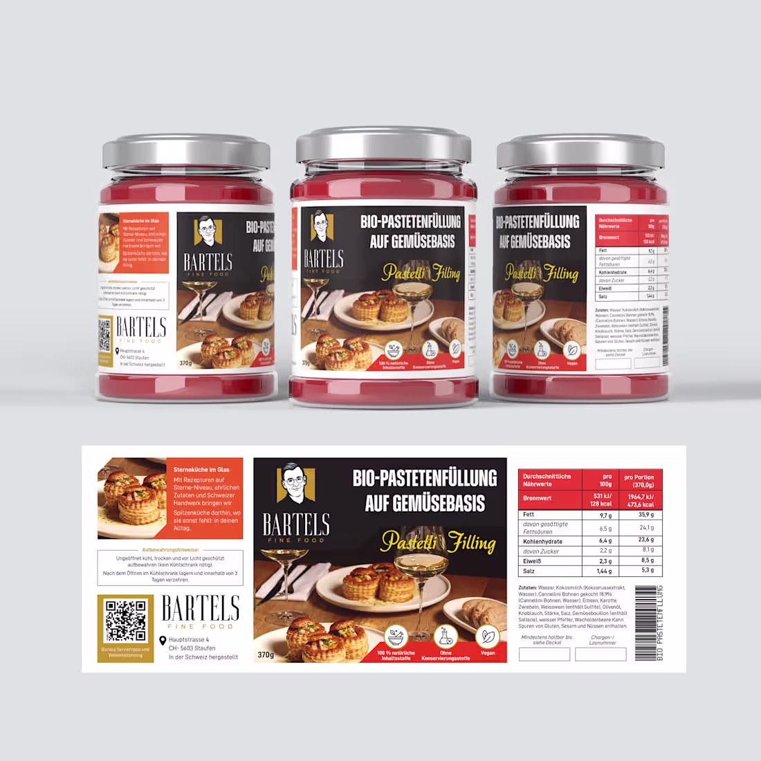 Cover image for Bartels Fine Food Label 