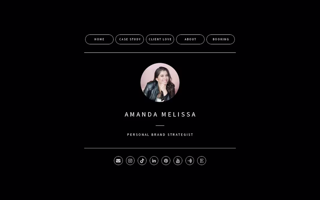 Cover image for Amanda Melissa - Social Media and Personal Brand Strategist