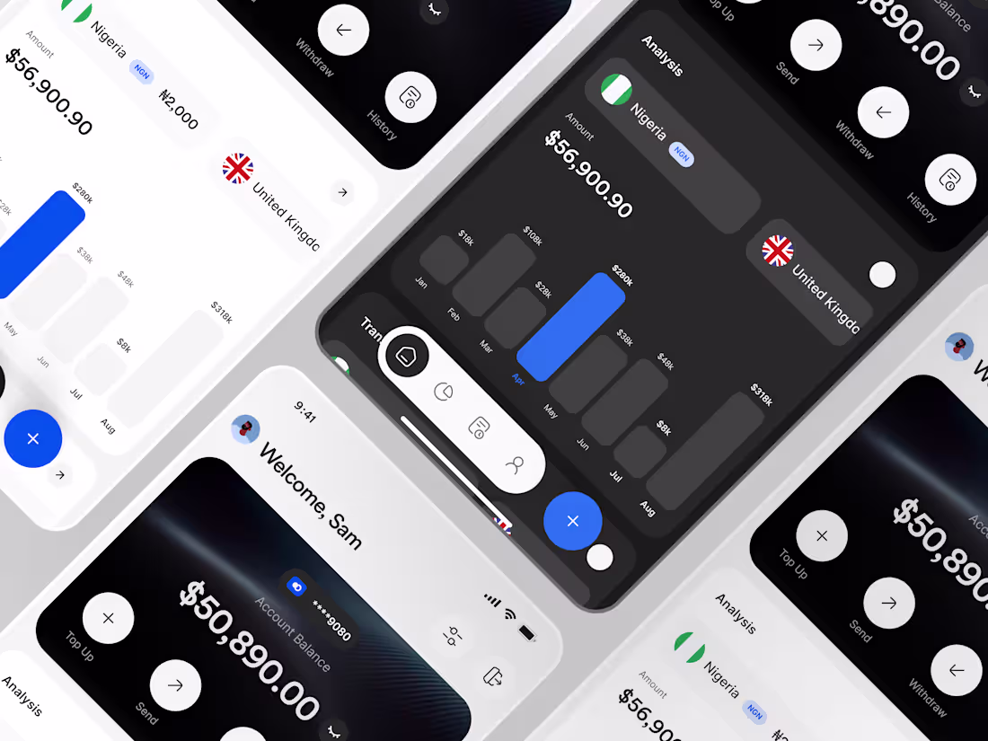 Cover image for Money tracker. (simple concept UI)