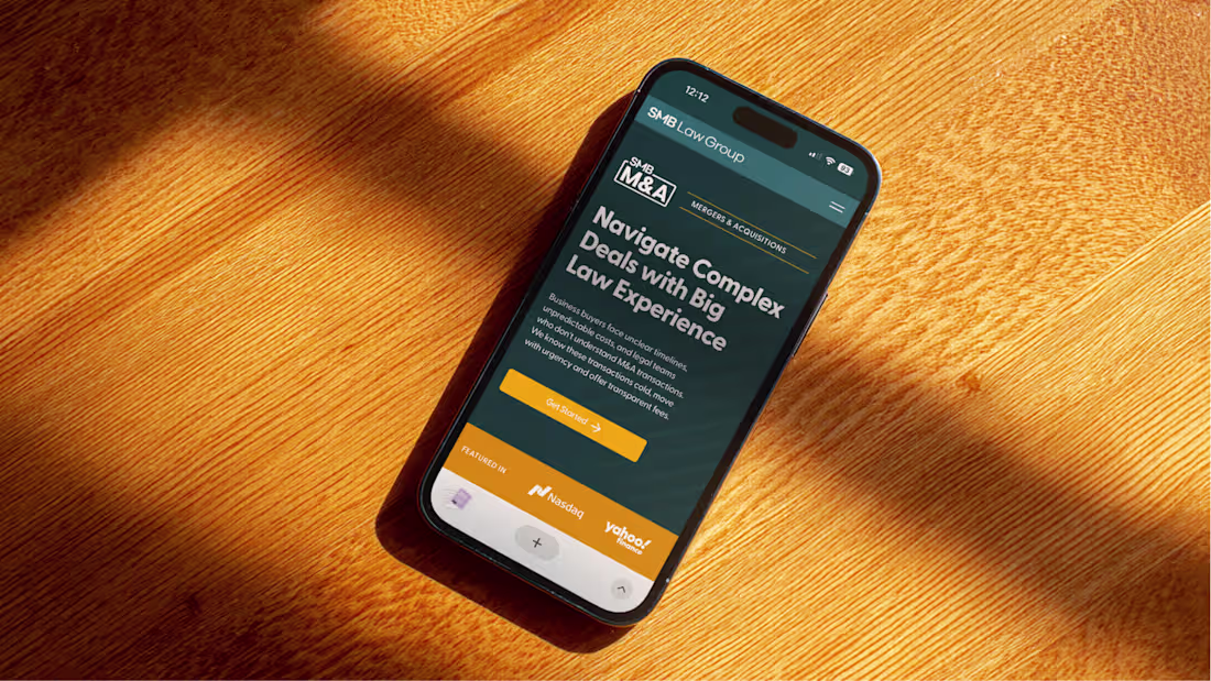 Cover image for SMB Law Group | Website