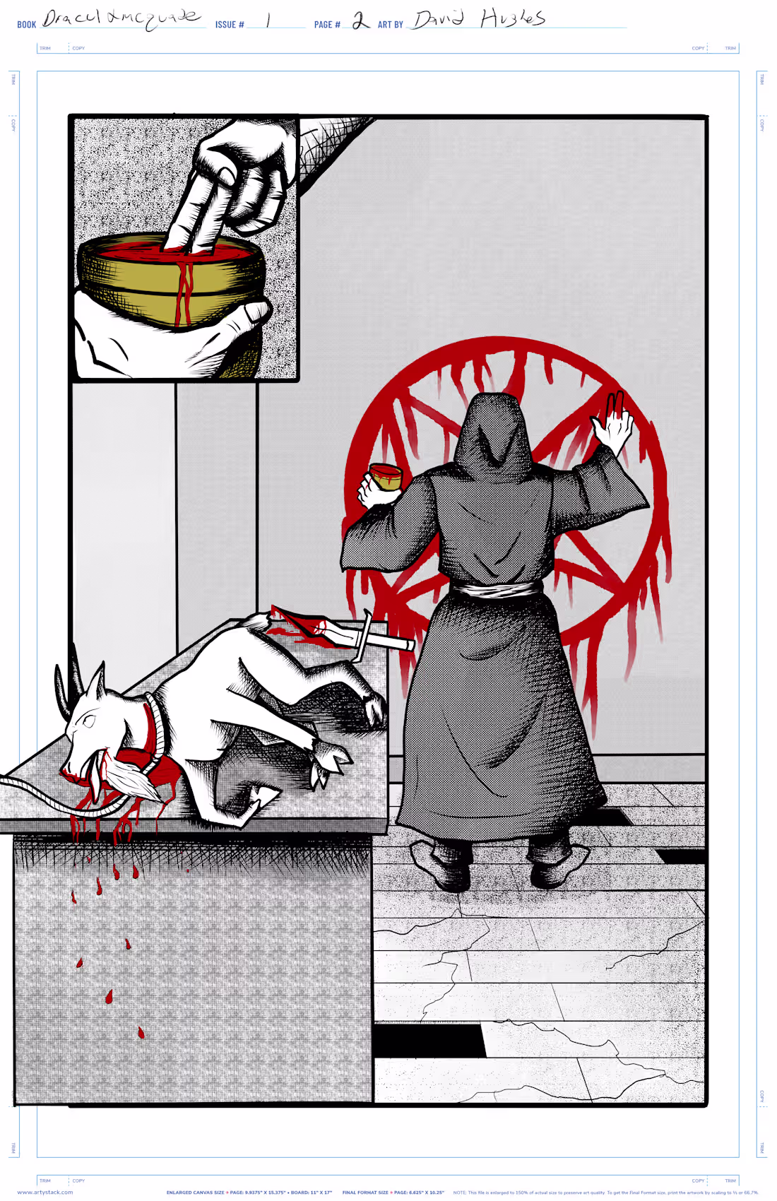 Cover image for Dracul and McQuade Pg 2