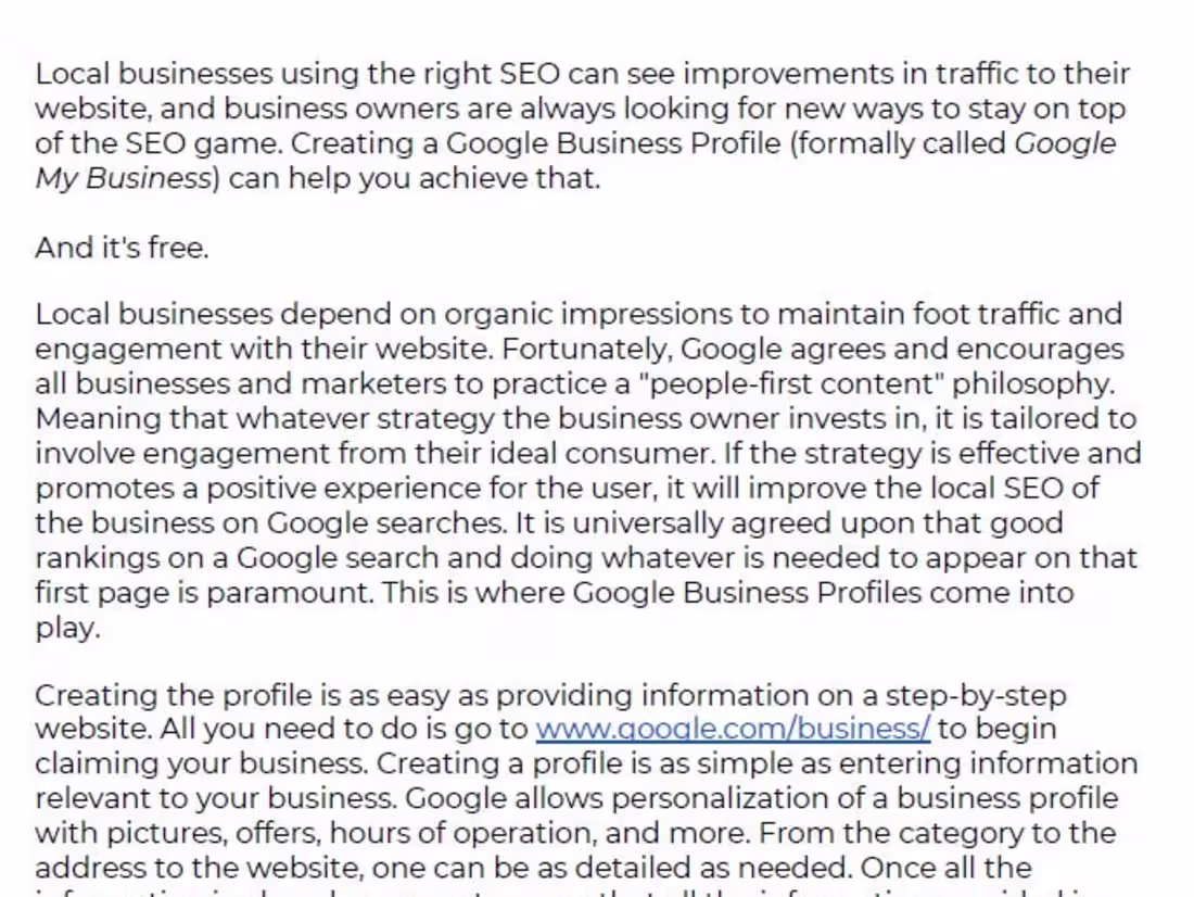 Cover image for 500 Word SEO Blog Article