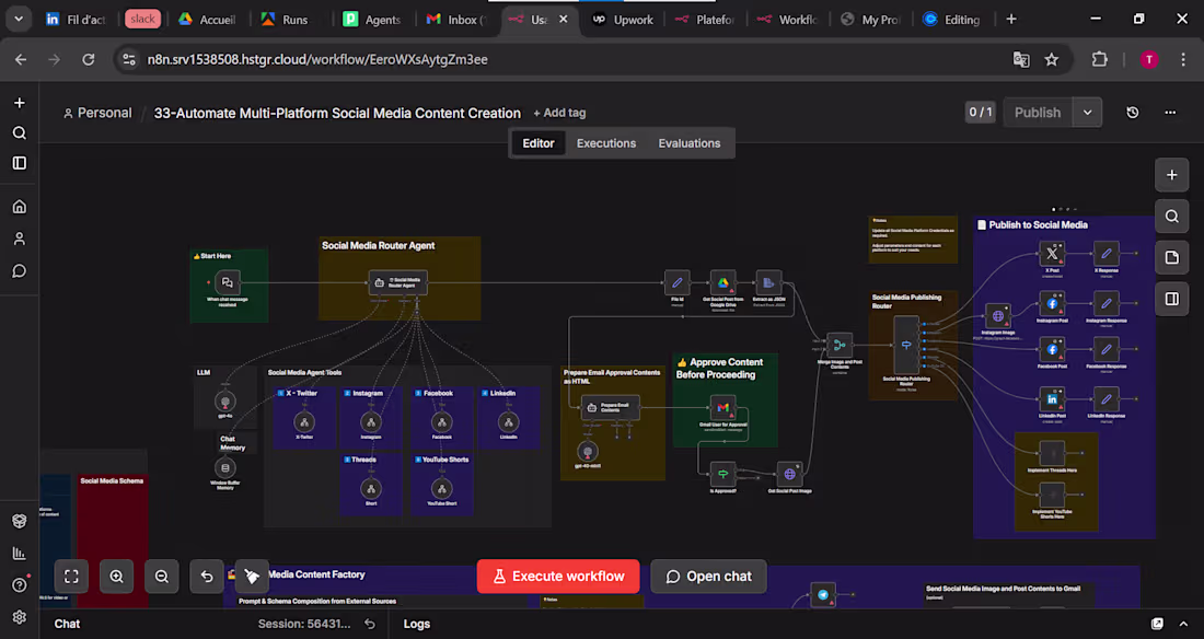 Cover image for n8n workflow automates AI multi