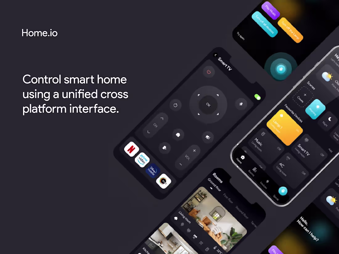 Cover image for Creating Logo & Unified cross platform interface for smart home