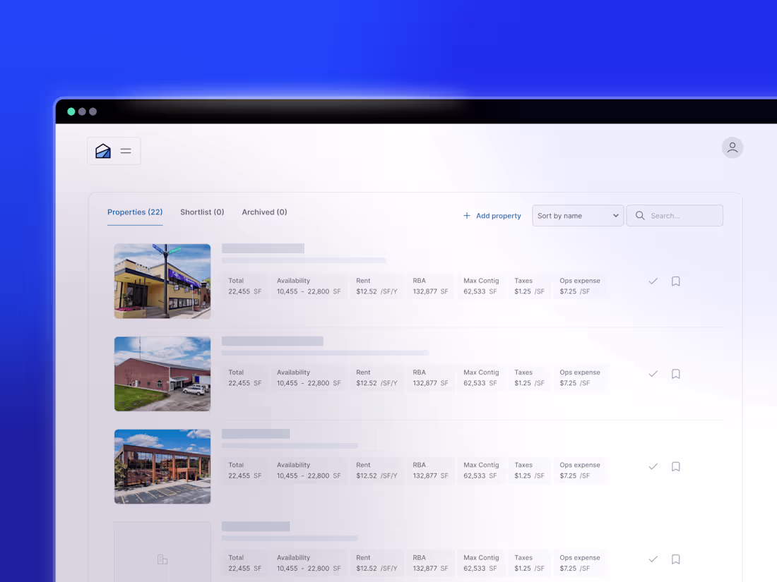 Cover image for Commercial Real Estate Management Tool | B2B SaaS App