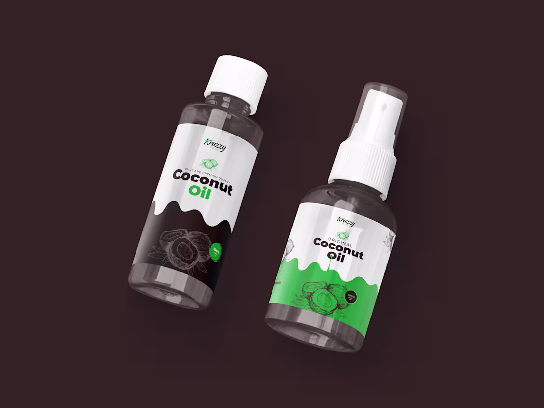 Cover image for Created a Minimal Package Design for Kruzzy Farms