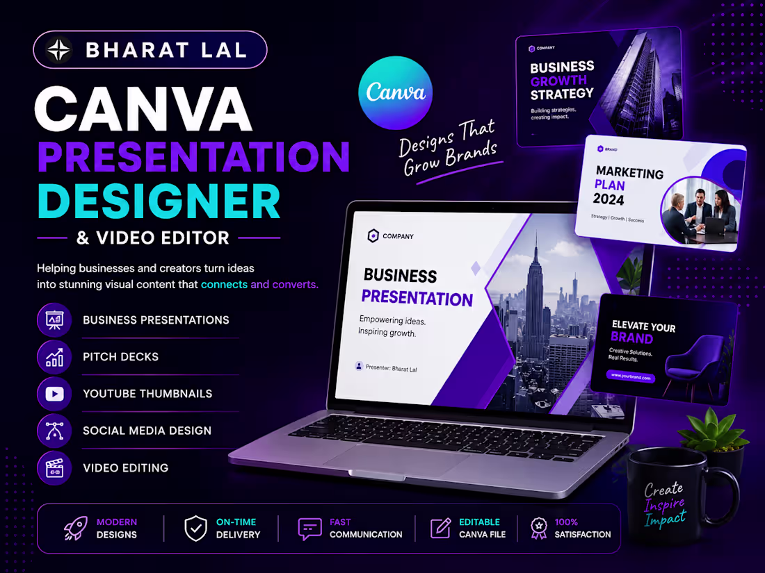 Cover image for Canva Presentation Design