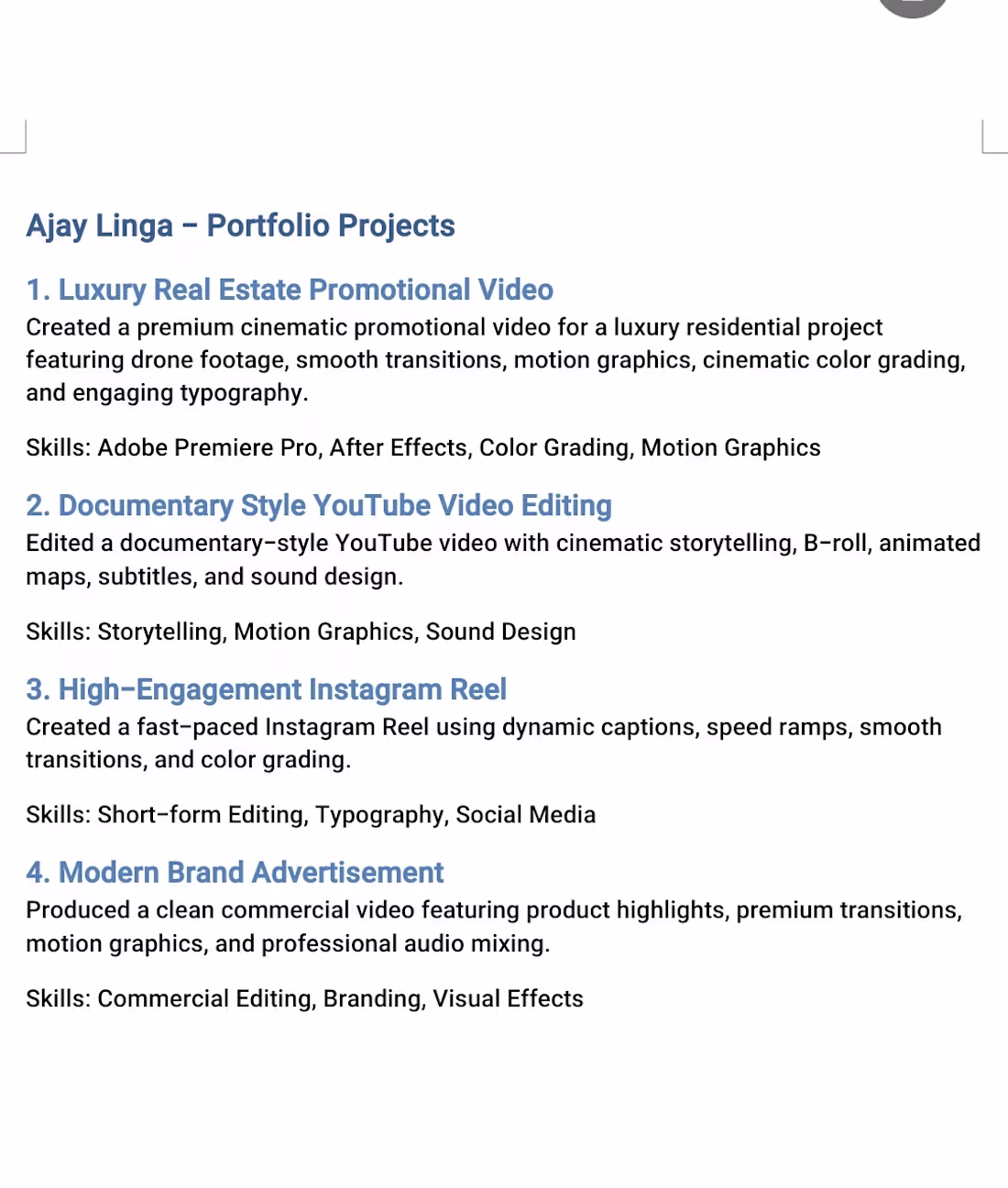 Cover image for I create premium, engaging videos