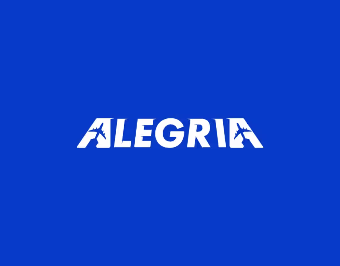 Cover image for Alegria Logo design | Travel Agency Visual Identity