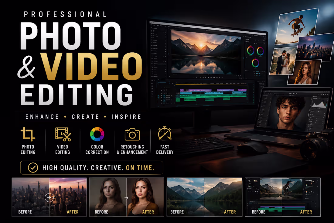 Cover image for rofessional Photo and Video Editor