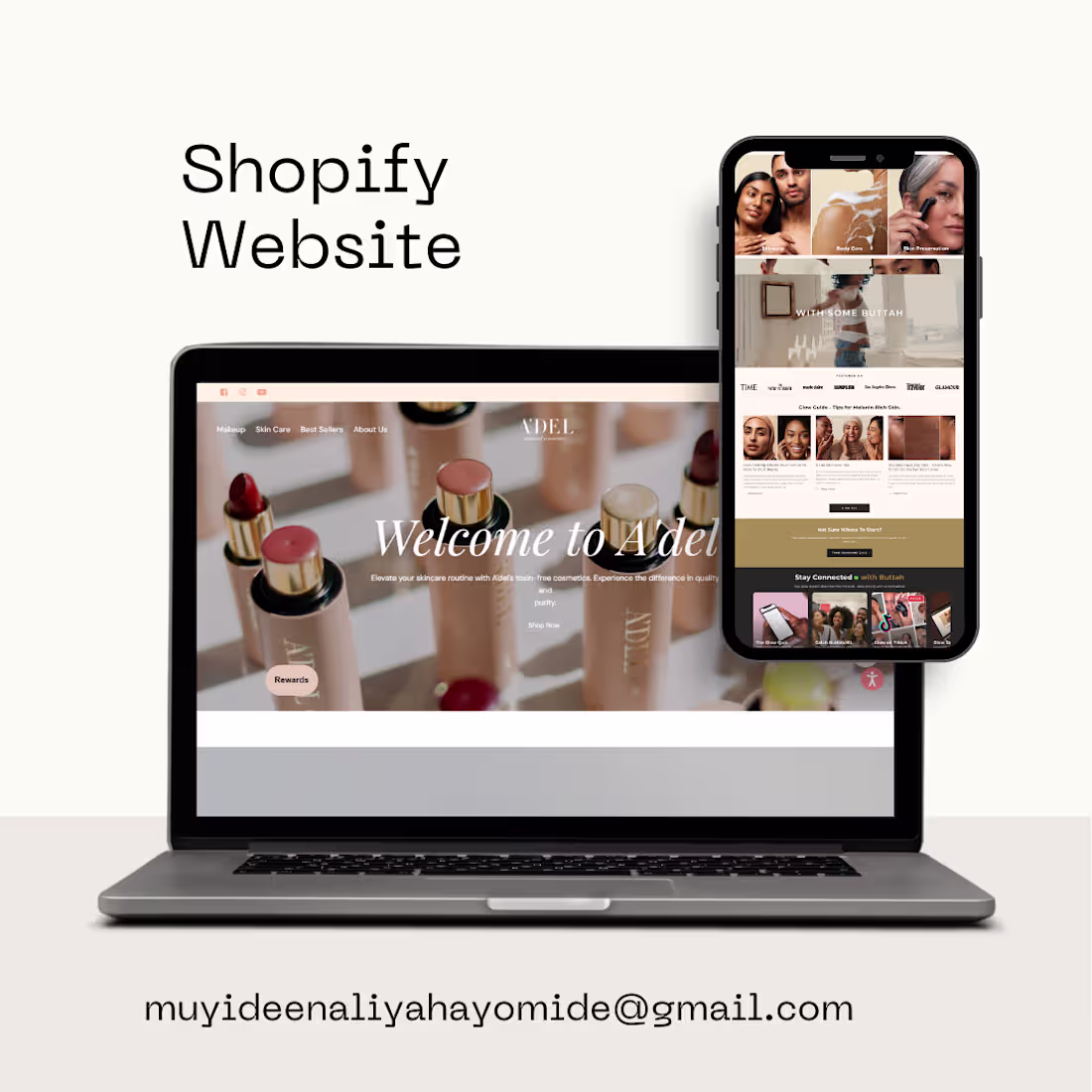 Cover image for Beauty & Skincare E-commerce Website