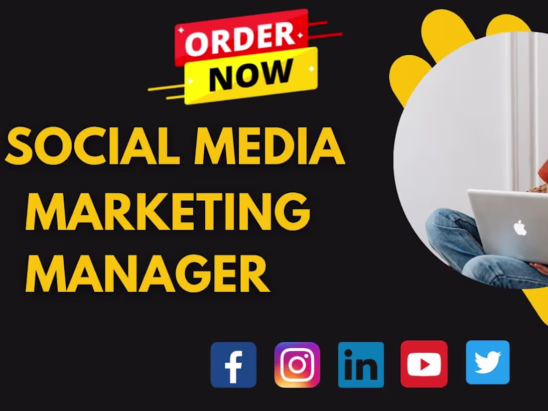 Cover image for I will be your committed social media manager