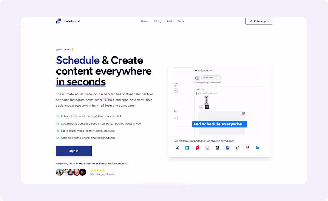 Cover image for Live at bulletsocial.com (http://bulletsocial.com), trusted