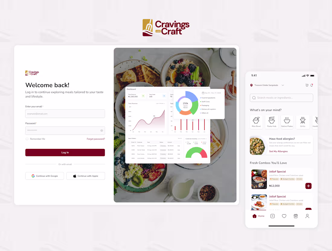 Cover image for Cravings & Craft