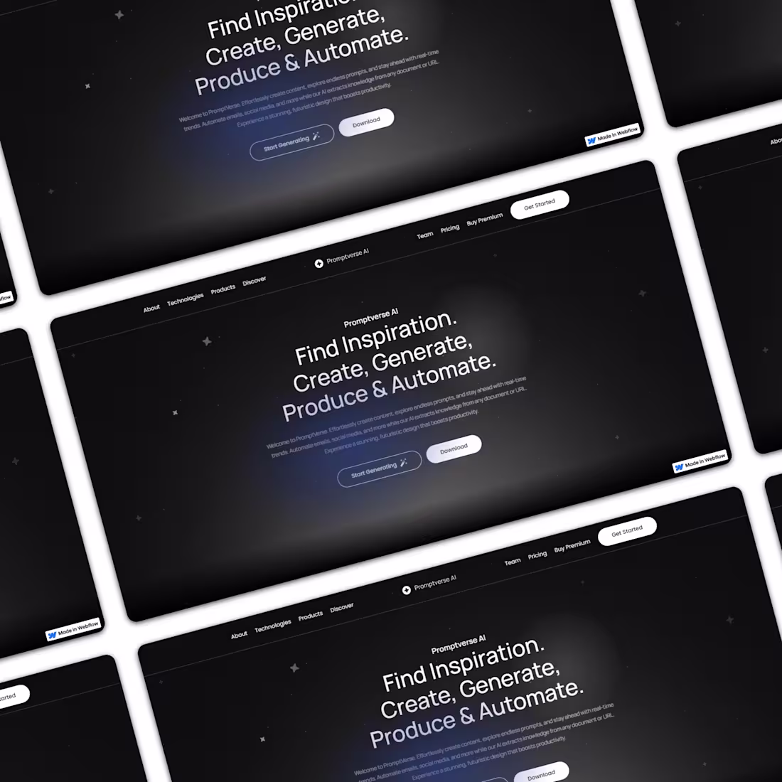 Cover image for Full Figma-to-Webflow build for an