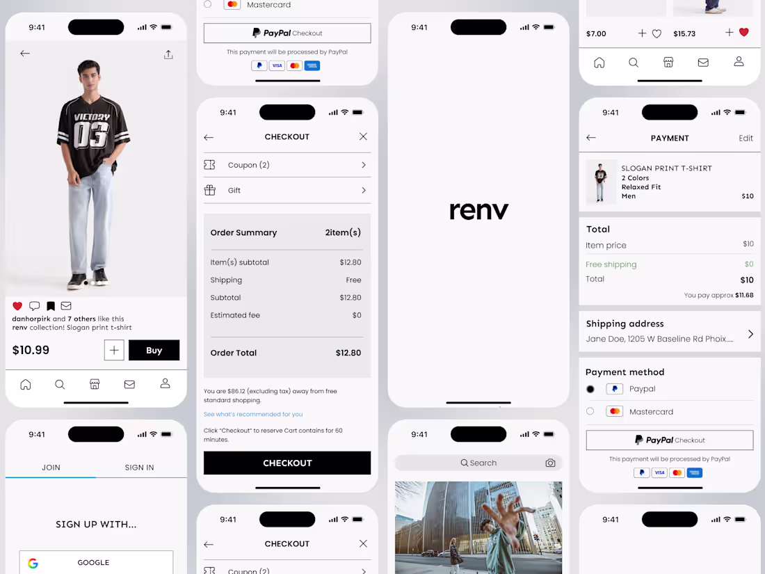 Cover image for Fashion App Design