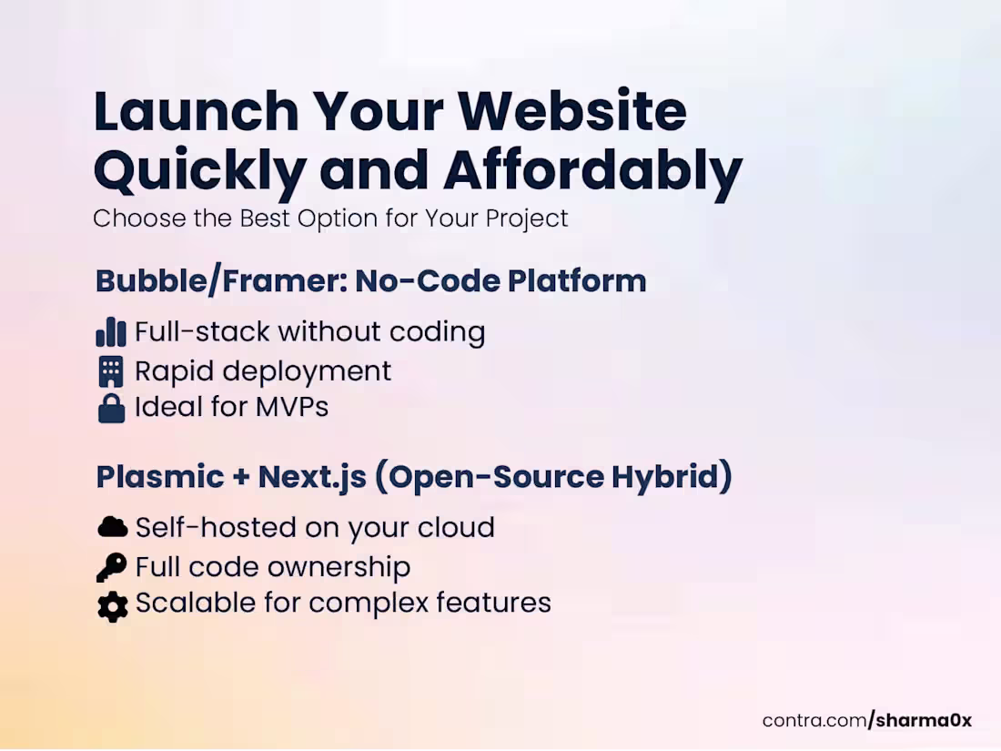 Cover image for Low-Code Web Development