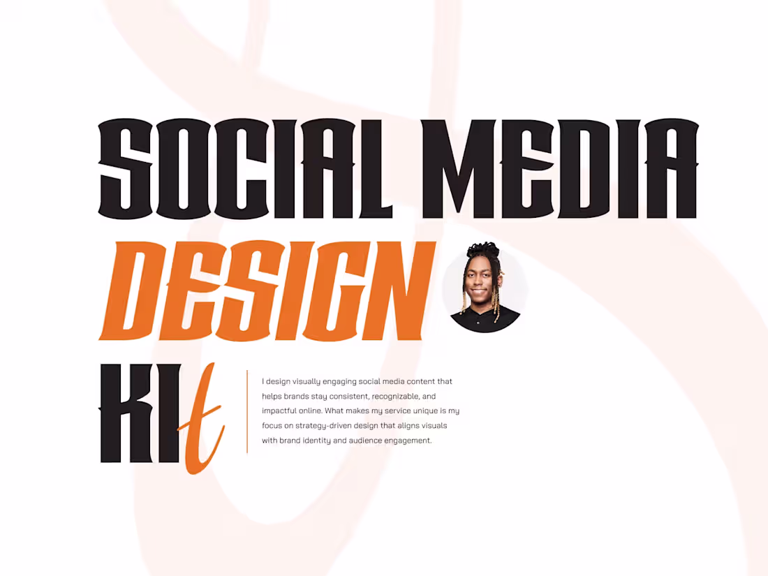 Cover image for Social Media Design Kit