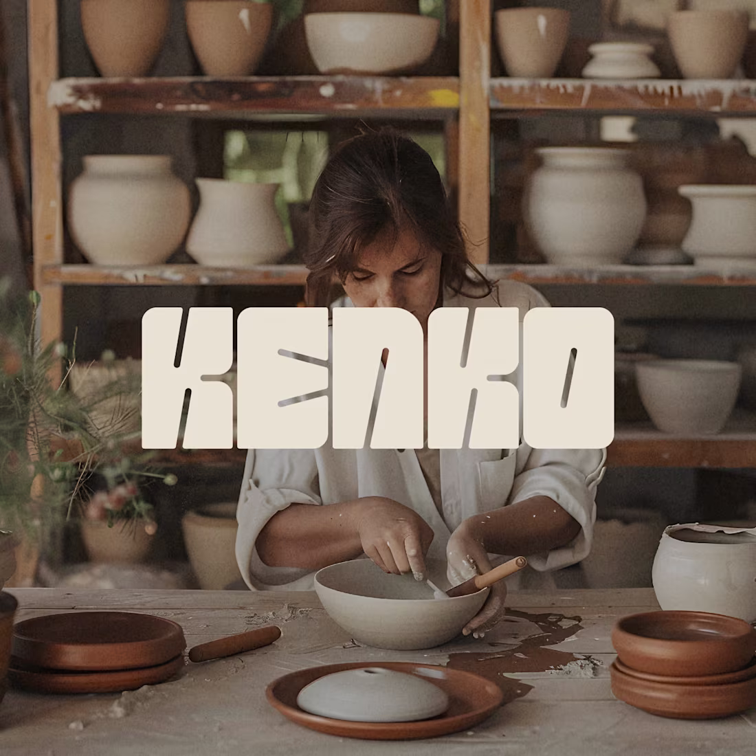 Cover image for Branding: Kenko 🏺 Kenko is a rather special pottery studio....