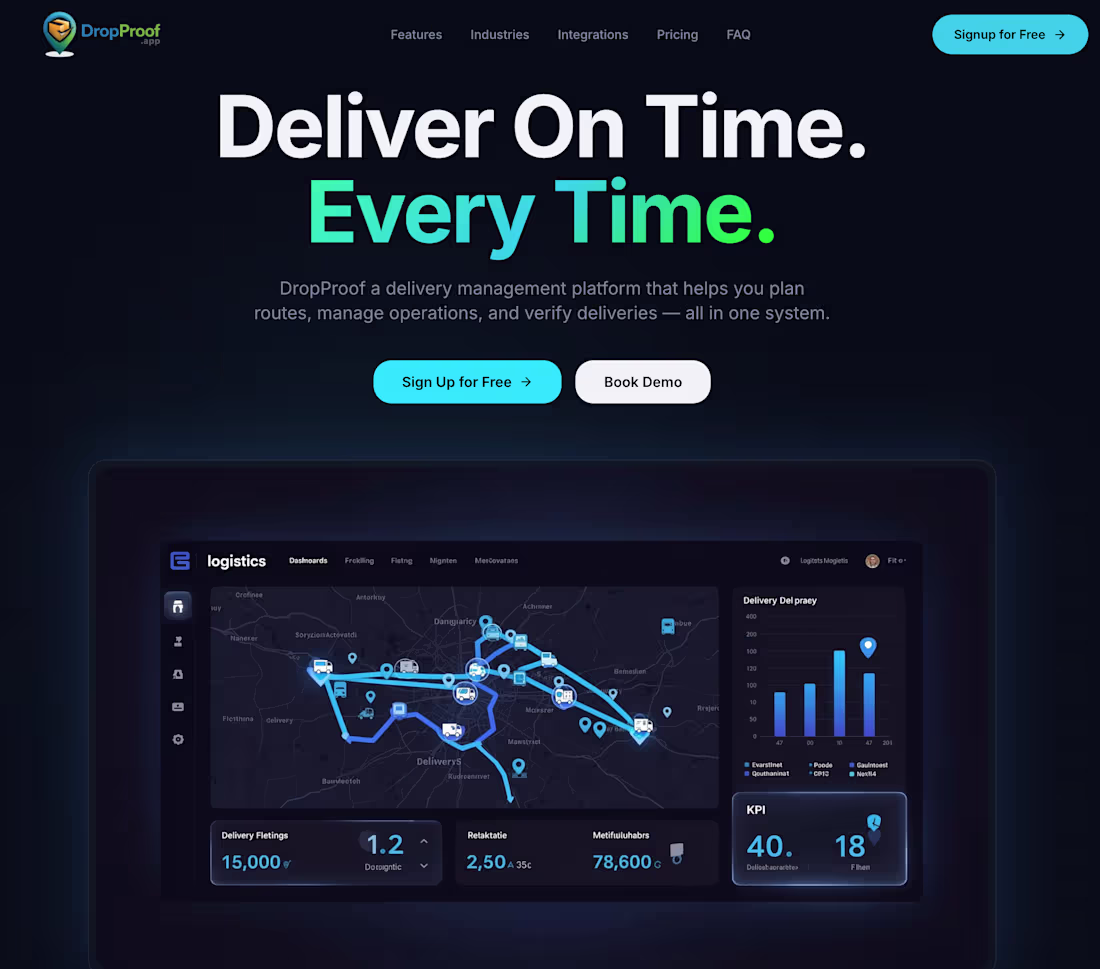 Cover image for DropProof is an delivery management