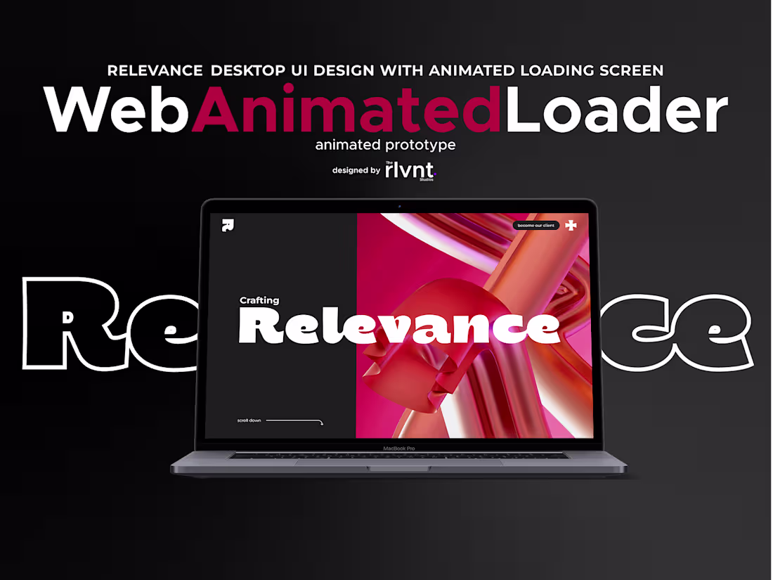 Cover image for Interactive Desktop UI with Animated