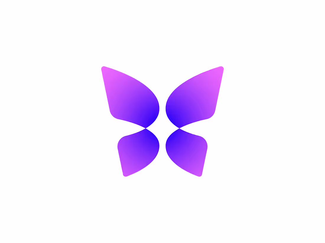 Cover image for Exclusive premade abstract butterfly spark