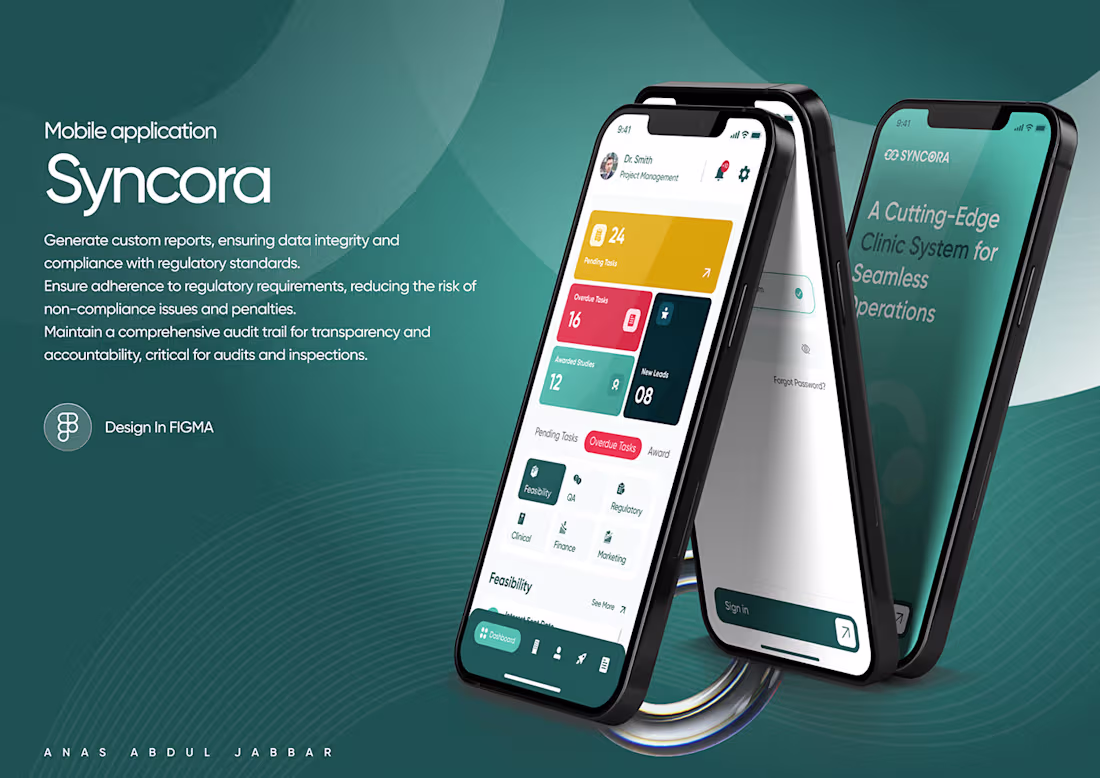 Cover image for Syncora - A Clinical Trail Management System
