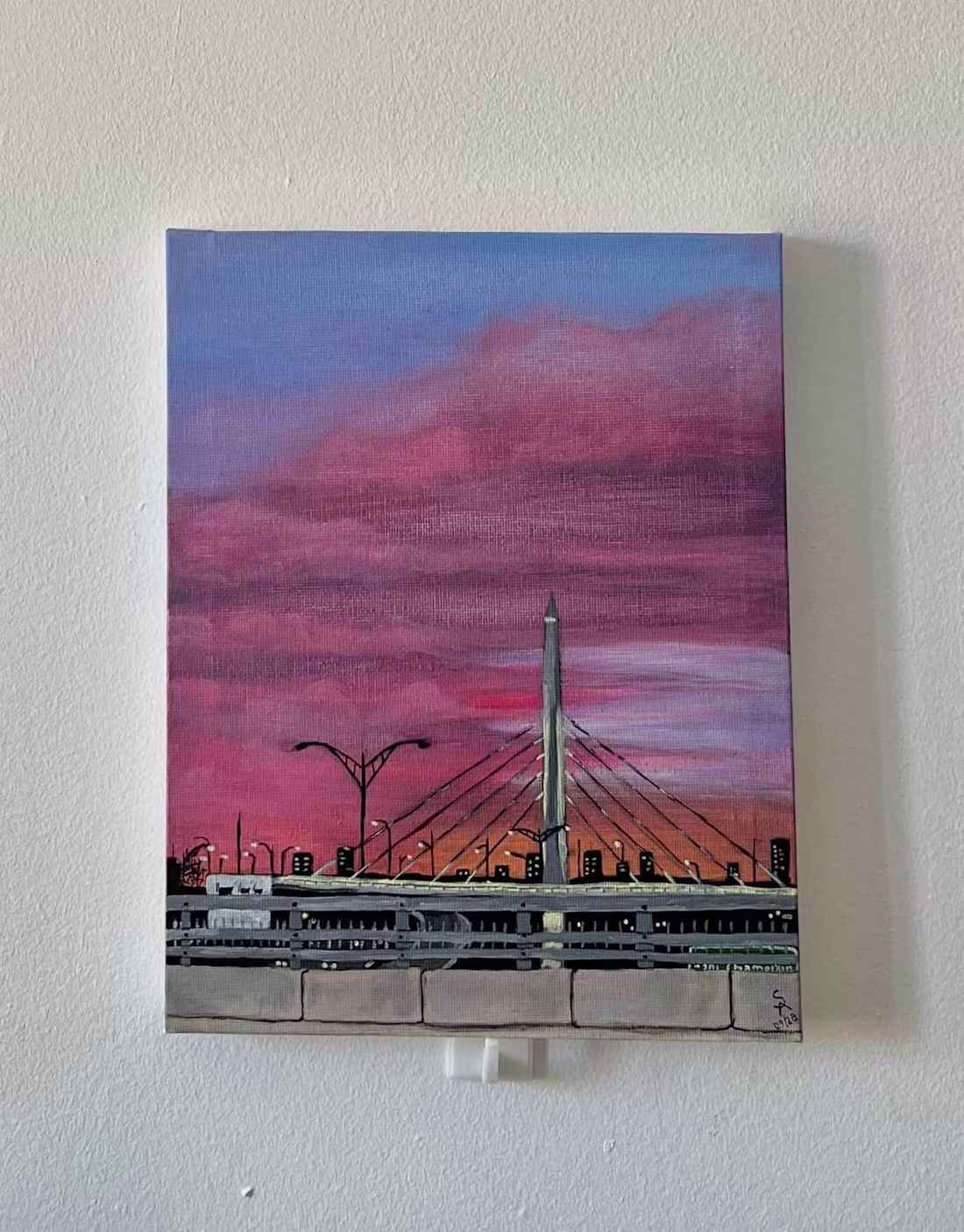 Cover image for Morning view! 🫶🏽
#shammartz #acrylicpaibt #painting