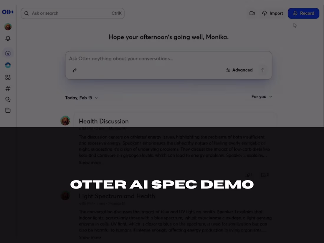Cover image for Screen recording spec demo of