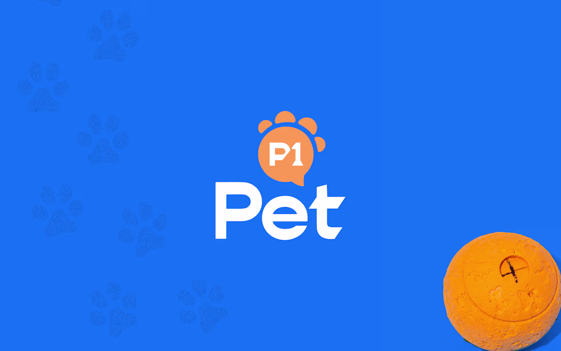 Cover image for Brand Identity and Website Design for P1 Pet