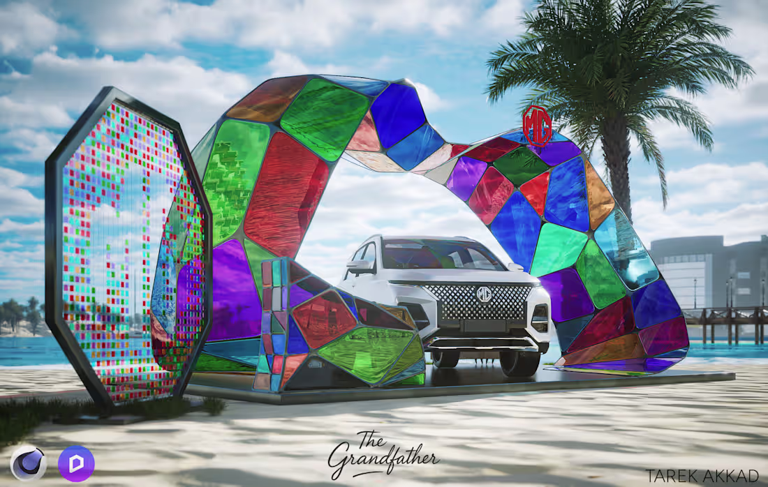 Cover image for MG Motor Car Beach Booth