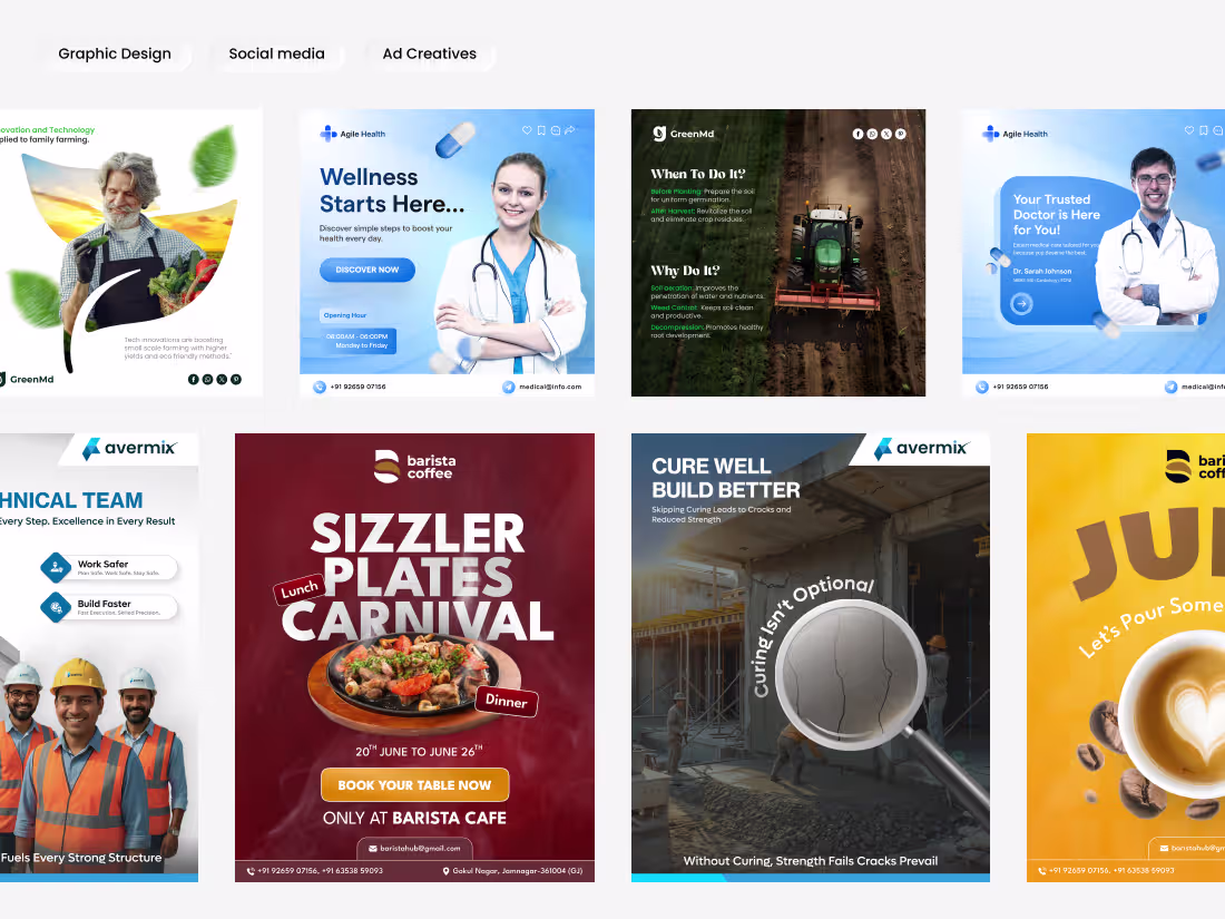 Cover image for Social Media & Ad Creative Design