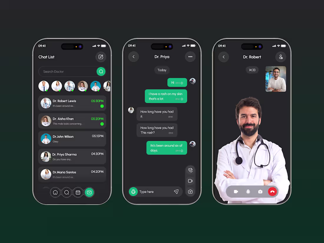 Cover image for Doctor Appointments Mobil App