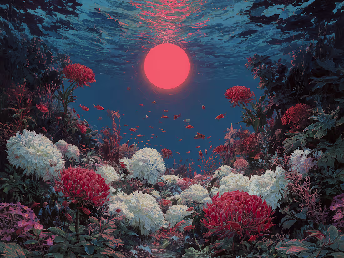 Cover image for A underwater view  looking